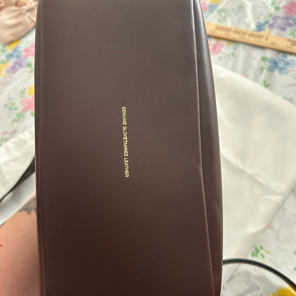 Coach Dark Brown Leather Satchel - Picture 5 of 8